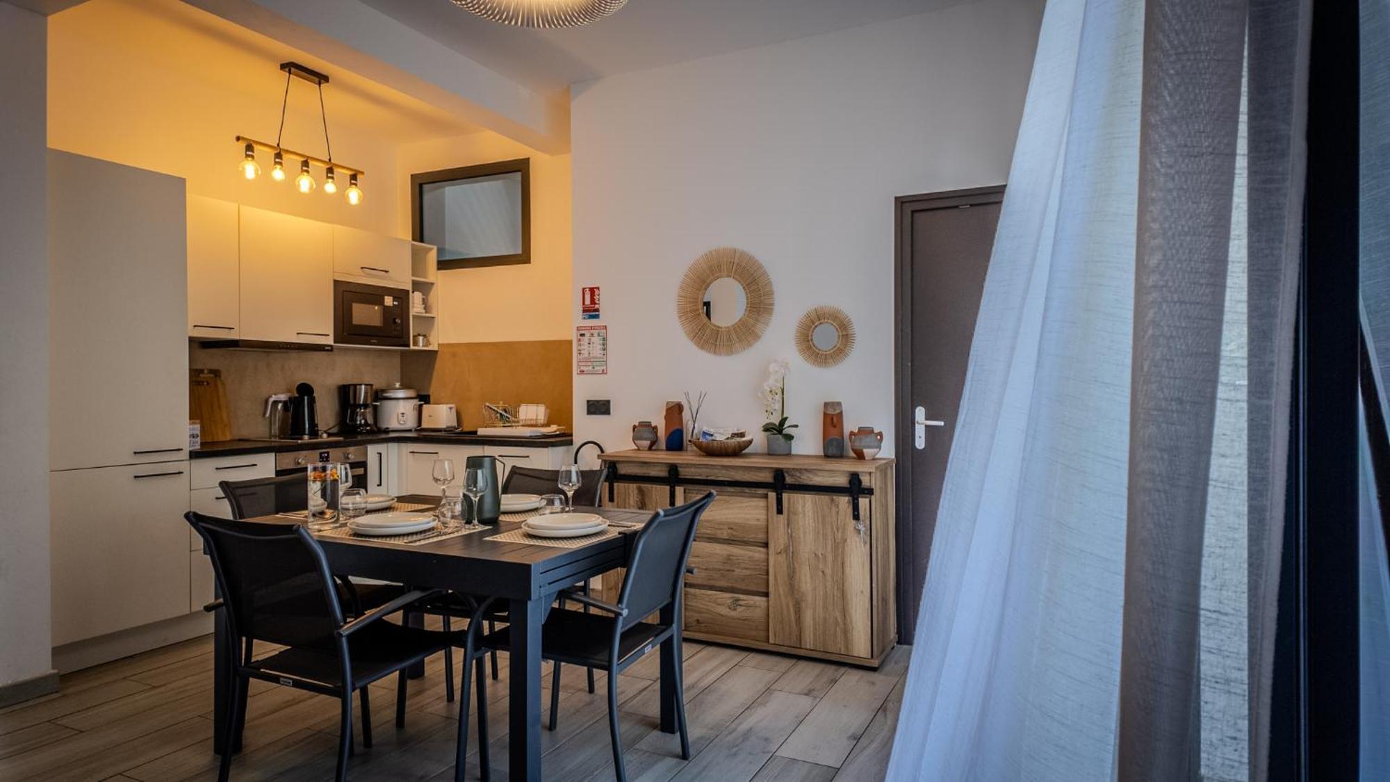 Апартаменты Les 3 Sables, Coco L'Etang-Sale Экстерьер фото